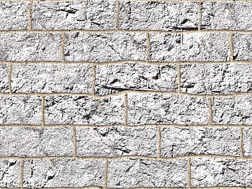 Brick wall seamless 3d model