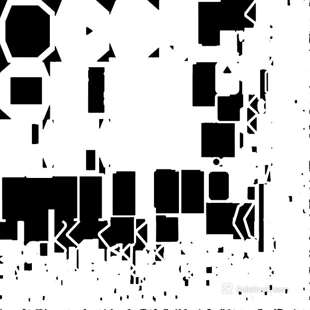 Black and white geometric pattern decoration wall texture
