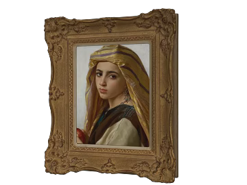 European-style Retro Portrait Frame texture (ID:ffaeh226786)