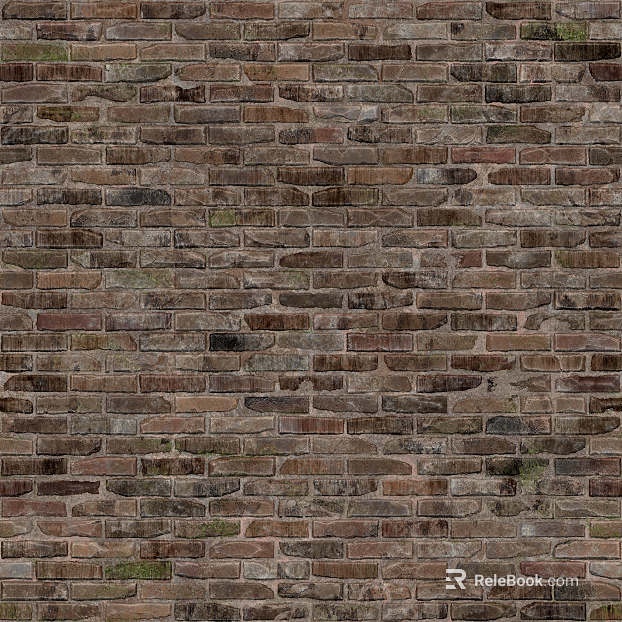 Damaged cement old cement wall face red brick wall texture