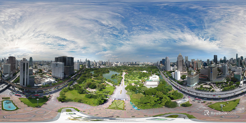 Day City HDR texture