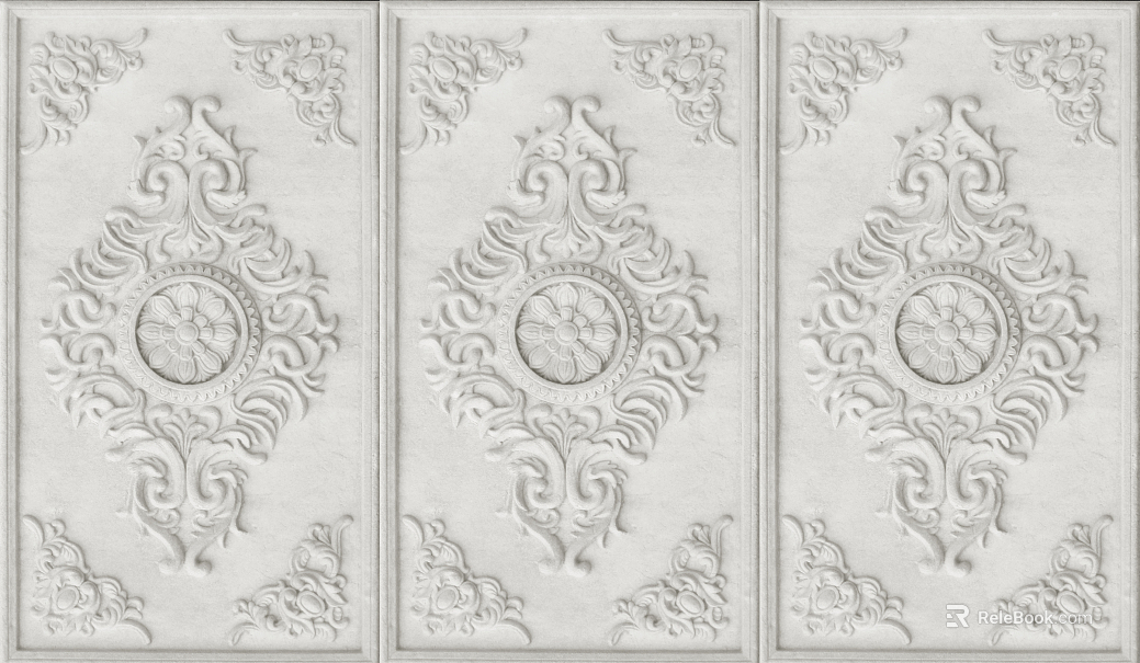 embossed white embossed flower texture