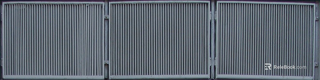 Silver gray perforated metal sheet building exterior texture