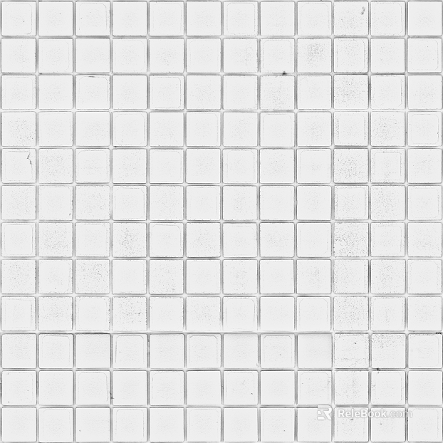 Plaid Tile Toilet White Wall Tile texture
