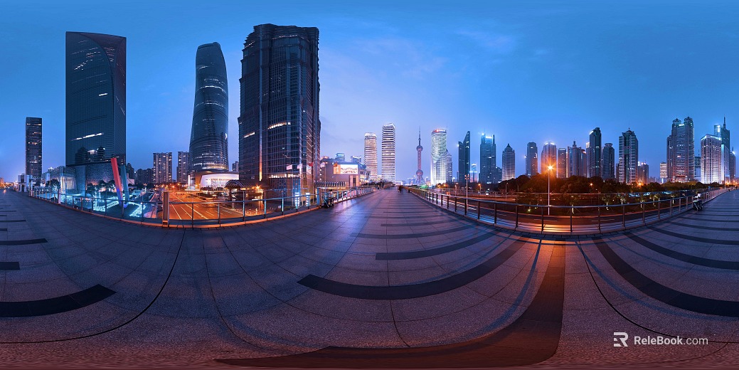 City Night HDR texture