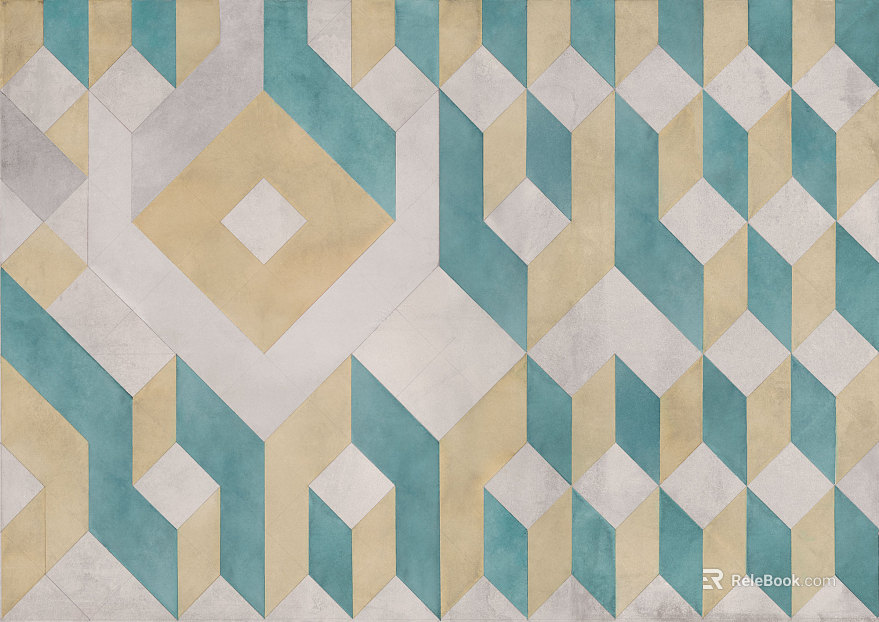 Rhomboid Geometry Wallpaper texture