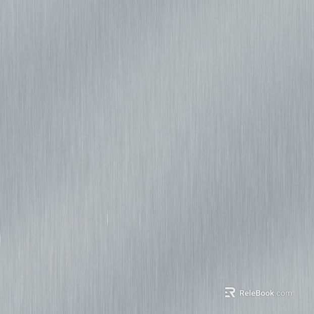 Silver-gray brushed metal kitchen and bathroom panel texture