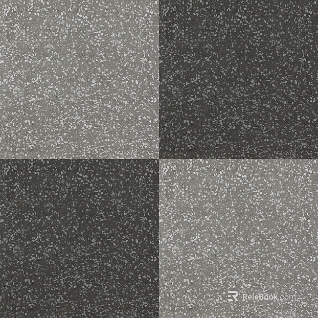 Light color spliced terrazzo texture