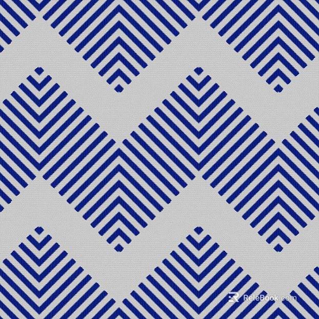 Blue and white geometric lines cloth sofa fabric texture