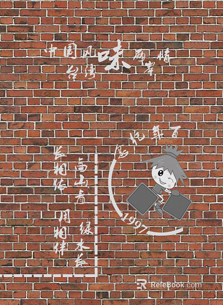 Wall painting texture