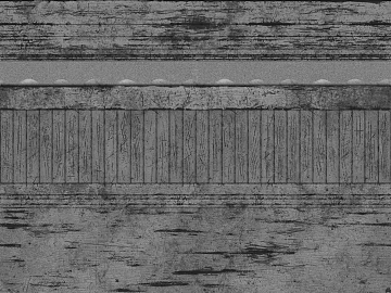 Black and white relief 3d model