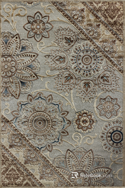 Plant Square Carpet texture