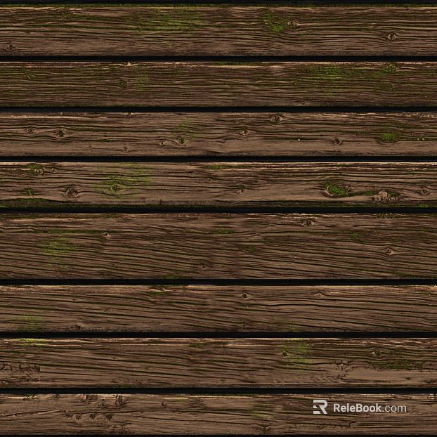 Dark brown dilapidated wooden outdoor wall texture