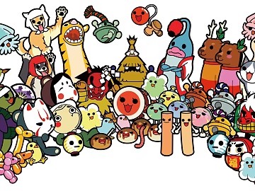 cartoon painting texture (ID:ffaeg79134)