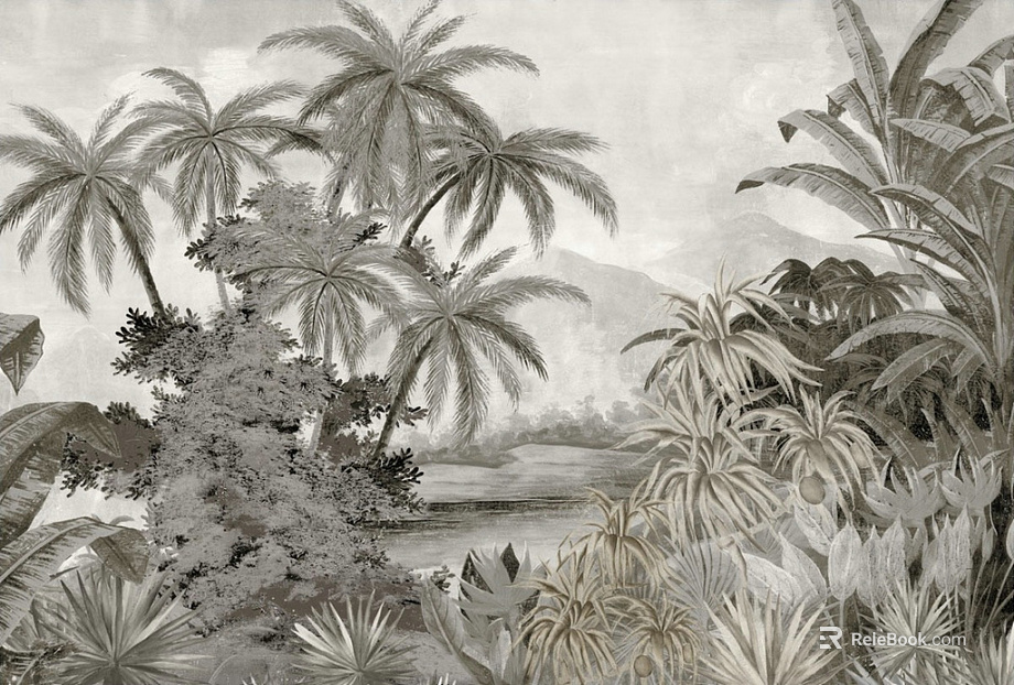 animal and plant pattern texture