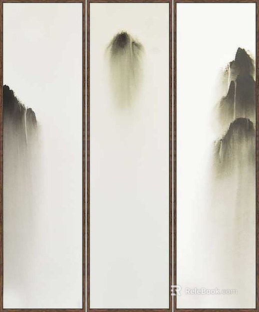 New Chinese Decorative Painting texture