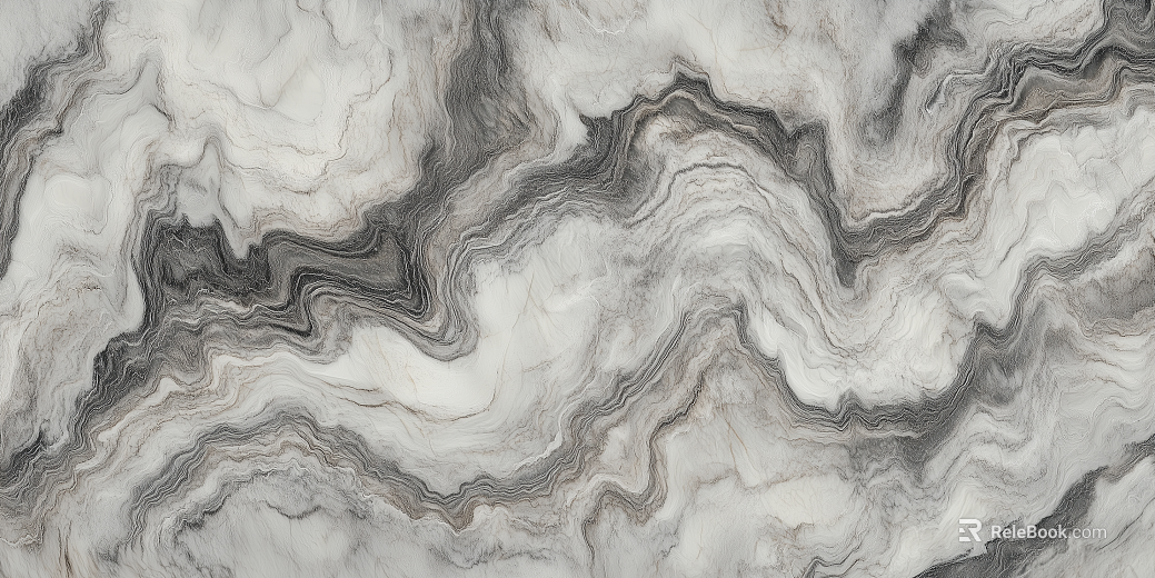 Landscape pattern black and white root luxury stone texture