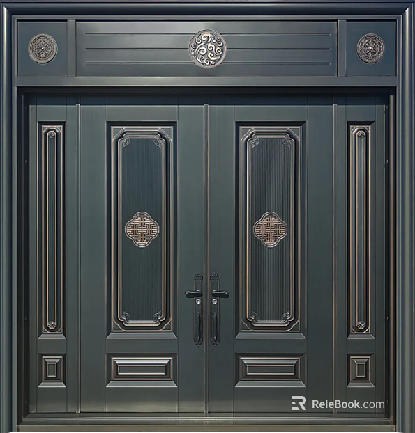 Entry door texture