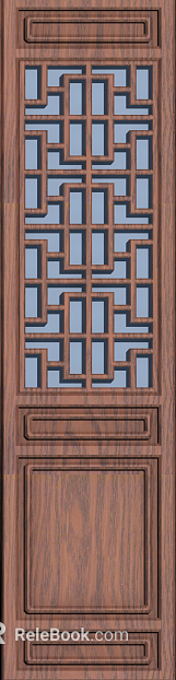 Wood carved net red partition texture