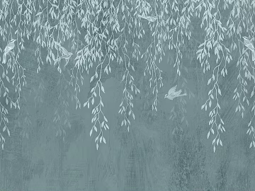 Blue Plant Wallpaper texture (ID:ffach995614)