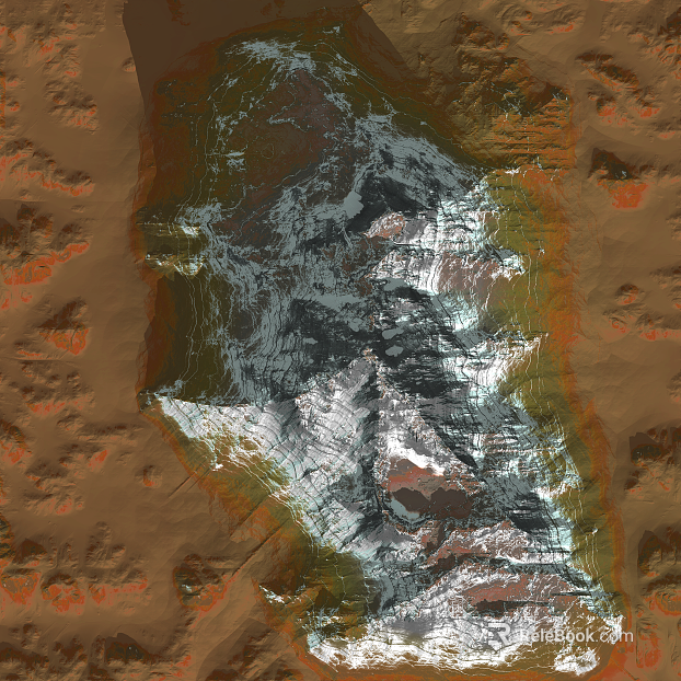 three-dimensional physical painting texture