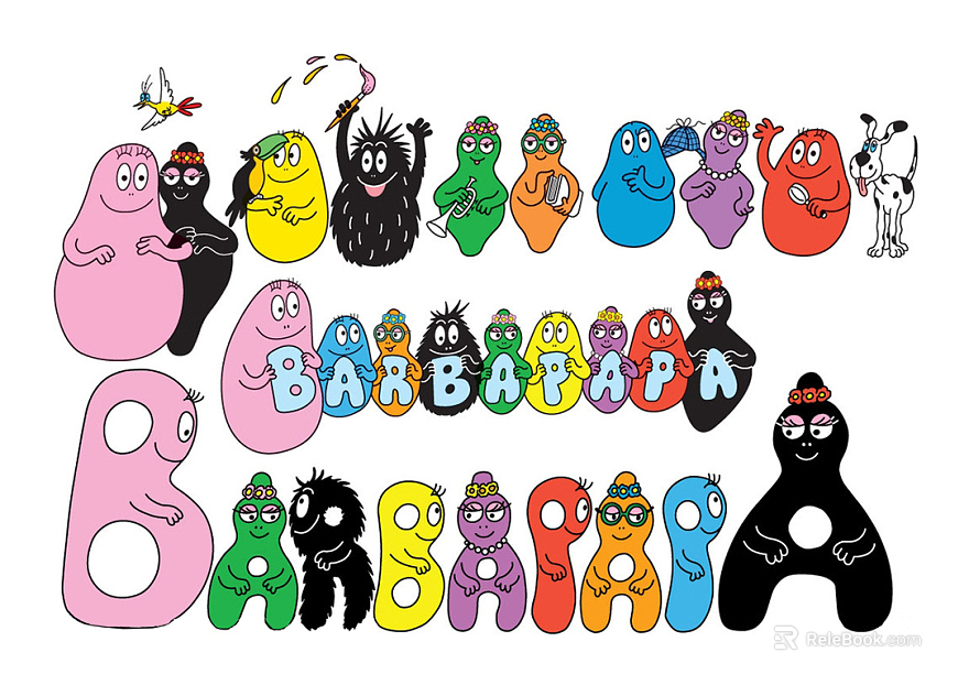 cartoon painting texture