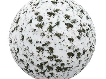 Snow PBR texture (ID:ffach361844)