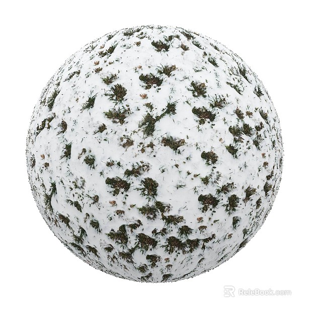 Snow PBR texture