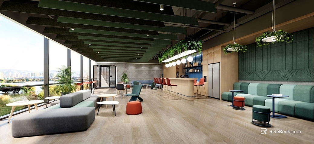 Light gray wood wood floor office leisure area texture