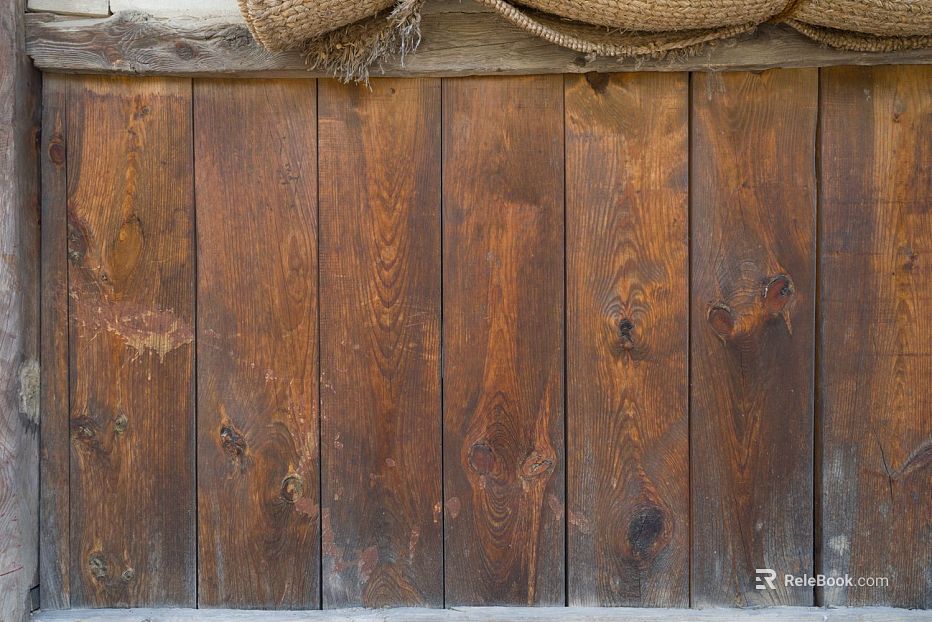 Wooden panel texture