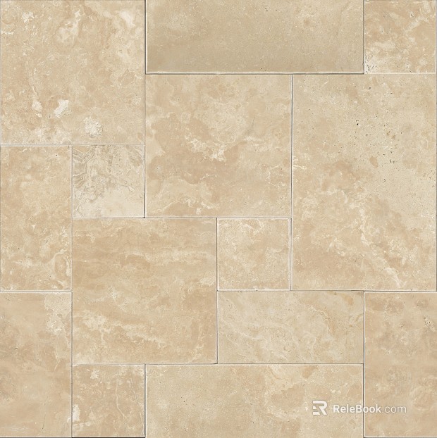 Modern Roman-style lime stone floor tiles texture