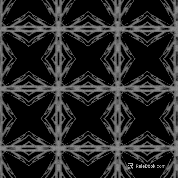 Print Black Bump Mask Seamless Lace texture