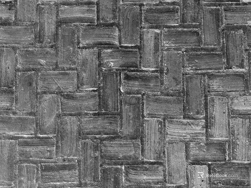 Black and White Bump texture