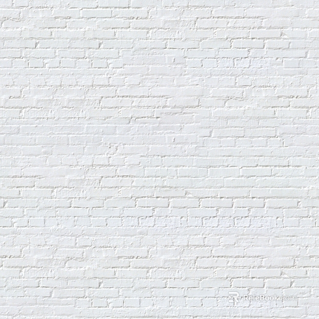 Brick wall white strip brick finish white seam seamless texture