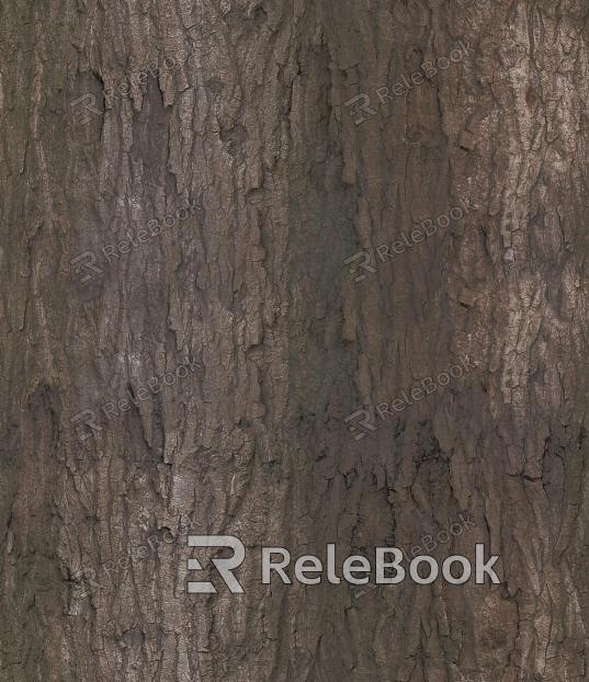 A close-up of a weathered, textured tree bark with moss and lichen growth, showcasing nature's intricate patterns and resilience.