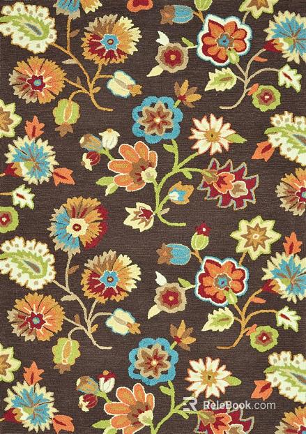 Pattern Carpet Map texture