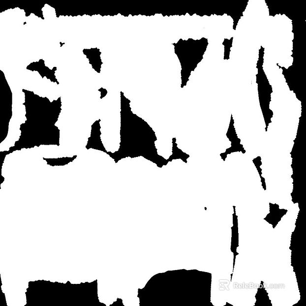 Black and white abstract embossed texture map texture