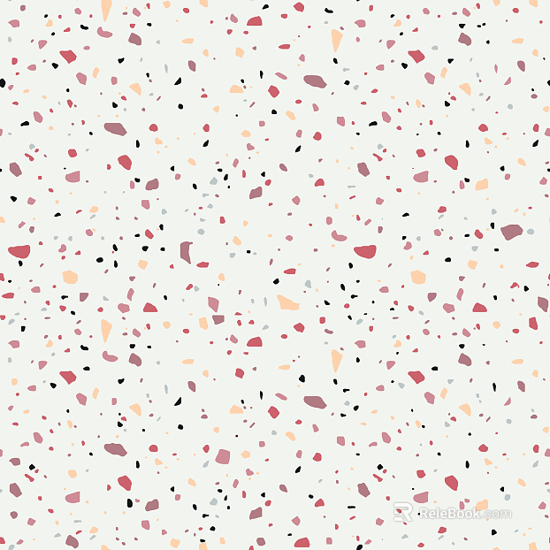 Modern terrazzo texture