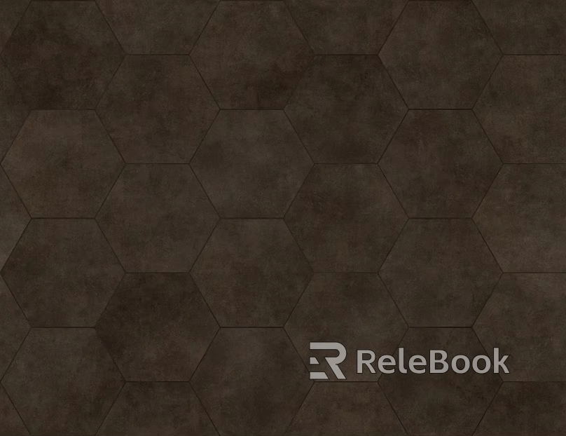 hexagonal brick seamless texture