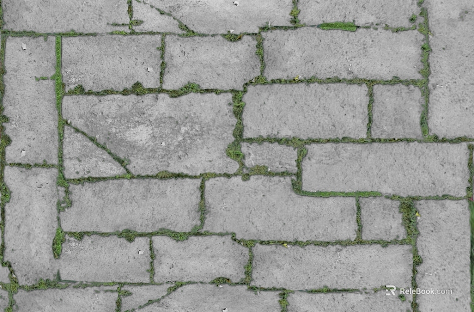 Grass pavers texture