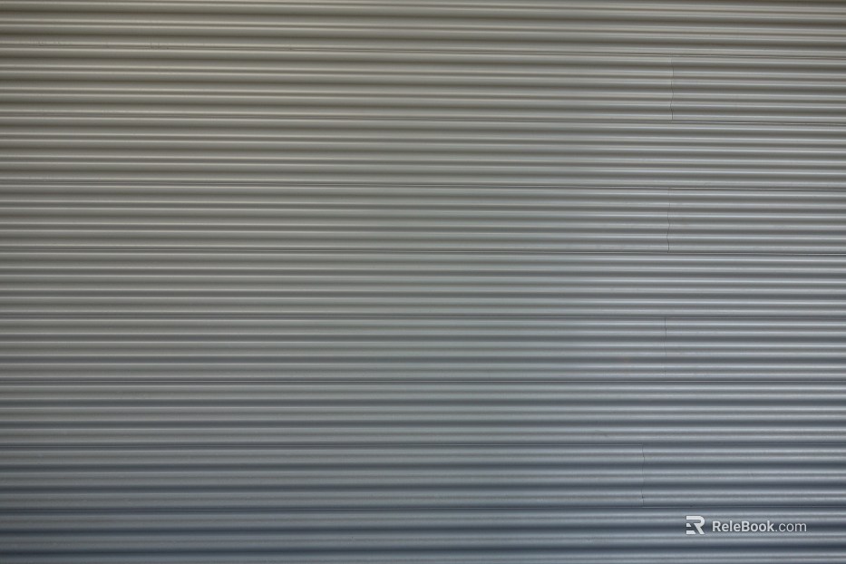 Rolling shutter door texture