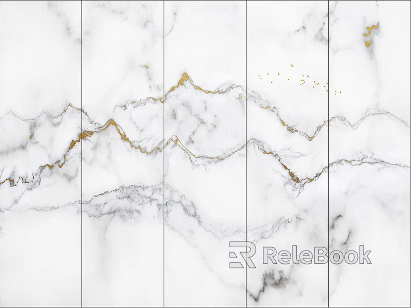 landscape marble landscape fish belly white tile texture