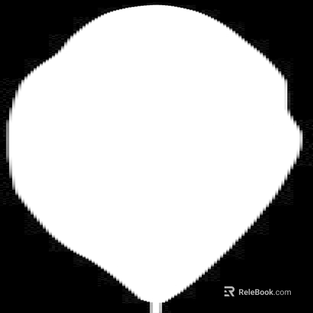 Black and White Leaf Bump Map texture