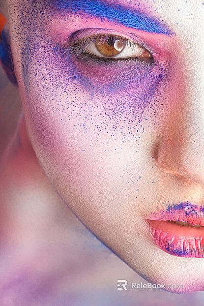 figure painting texture