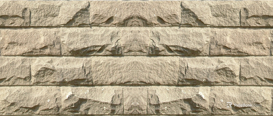 Brick wall light color concave convex culture stone wall brick texture