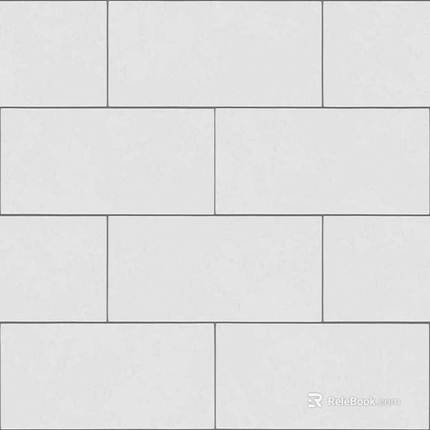White strip tile kitchen and bathroom wall texture