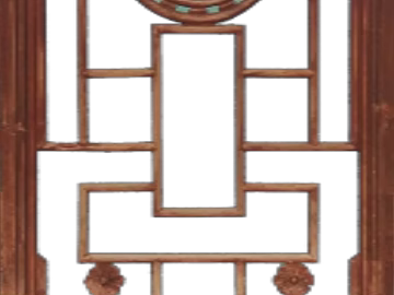 Red brown Chinese wood carving lattice doors and windows texture (ID:ffaeh560886)
