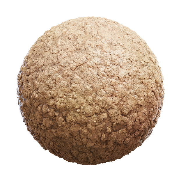 Soil block PBR texture
