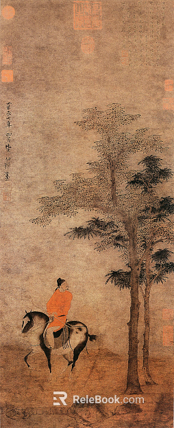 traditional Chinese painting decorative painting texture