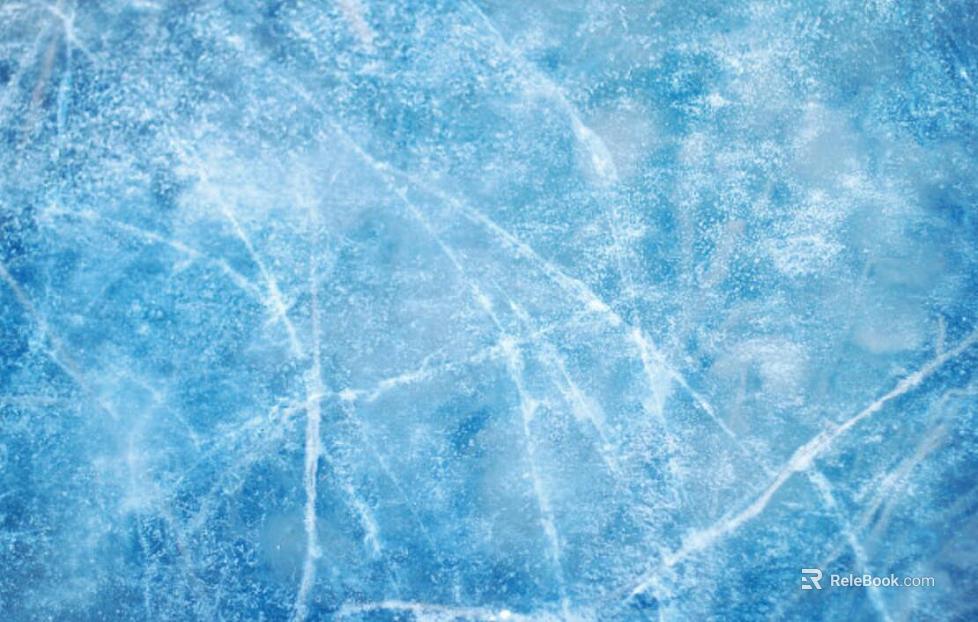 Light blue ice outdoor ground texture